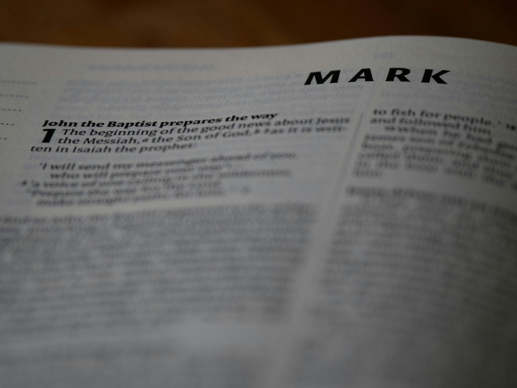 Close-up of academic text and research materials